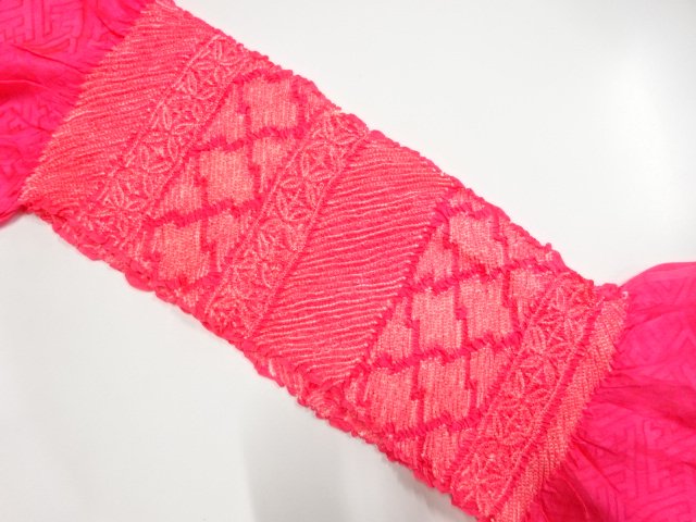 JAPANESE KIMONO / SHIBORI OBIAGE